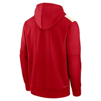 Los Angeles Angels Authentic Collection City Connect Men's Nike Therma MLB Pullover Hoodie