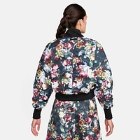 Nike Sportswear Tech Pack Women's Therma-FIT Oversized Reversible Floral Bomber Jacket