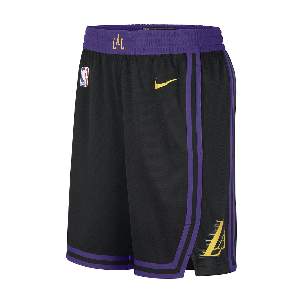 Los Angeles Lakers City Edition 2023/24 Men's Nike Dri-FIT NBA Swingman Shorts