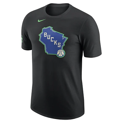 Milwaukee Bucks City Edition Men's Nike NBA T-Shirt