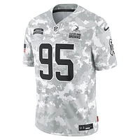 Myles Garrett Cleveland Browns Salute to Service Men's Nike Dri-FIT NFL Limited Jersey