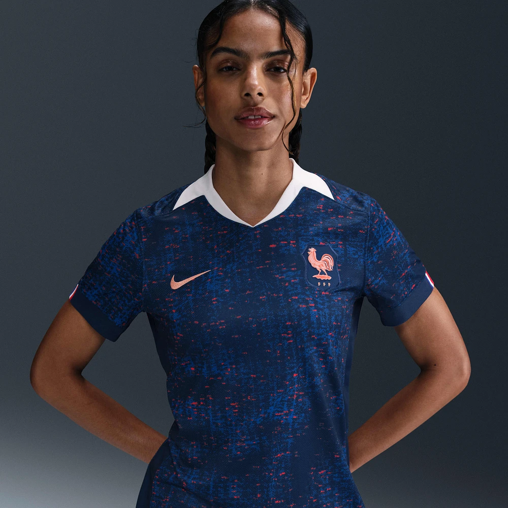 FFF 2025 Stadium Home (Women's Team) Women's Nike Dri-FIT Soccer Replica Jersey
