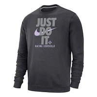 Racing Louisville Club Fleece Men's Nike Soccer Crew-Neck Sweatshirt