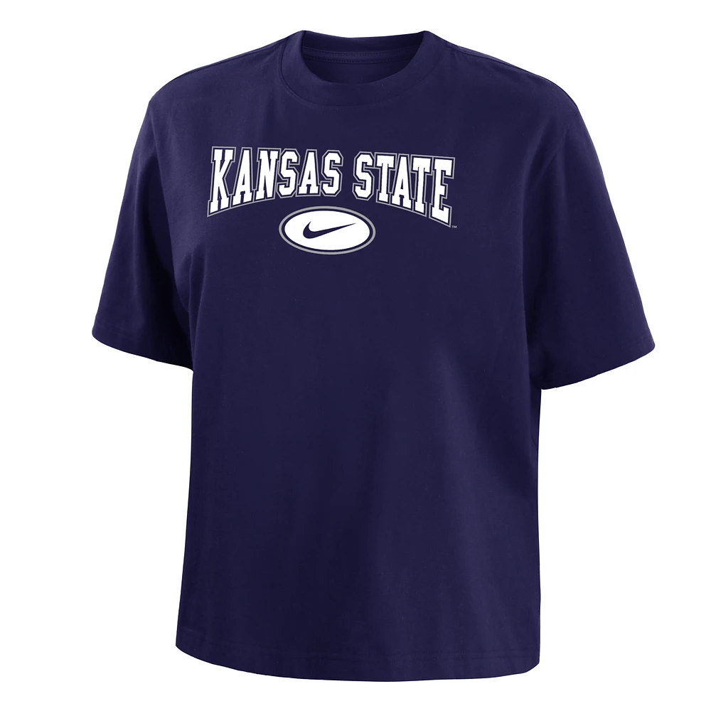 Kansas State Women's Nike College Boxy T-Shirt