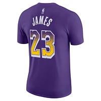 LeBron James Los Angeles Lakers Select Series Men's Nike NBA T-Shirt
