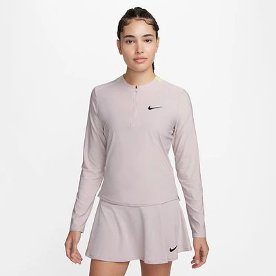 NikeCourt Advantage Women's Dri-FIT 1/4-Zip Tennis Mid Layer