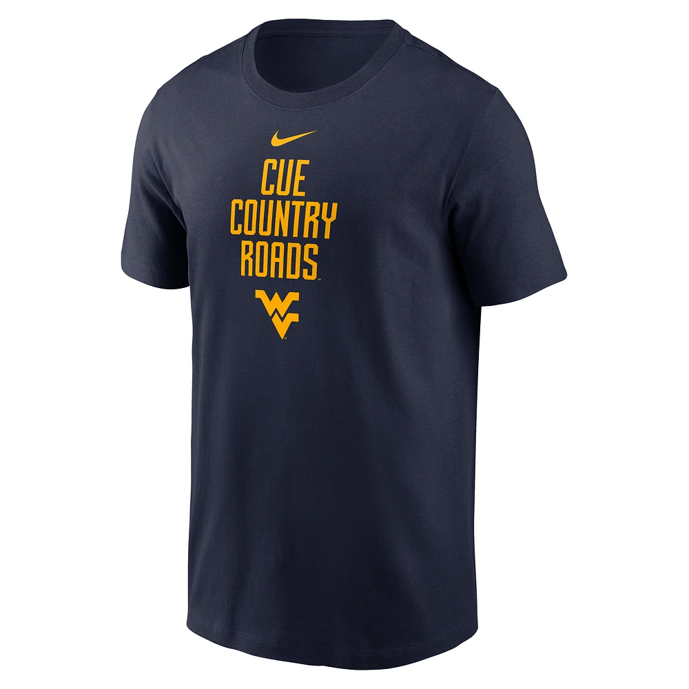 West Virginia Sideline Mantra Men's Nike Dri-FIT College T-Shirt