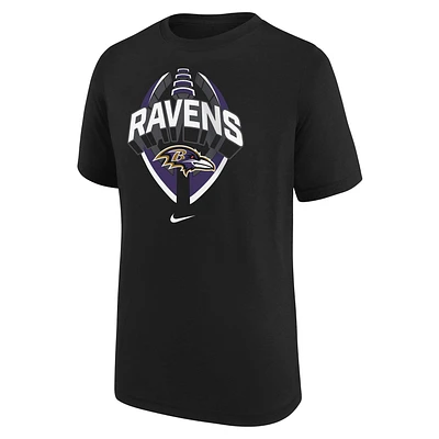 Baltimore Ravens Legend Icon Big Kids’ Nike Dri-FIT NFL T-Shirt