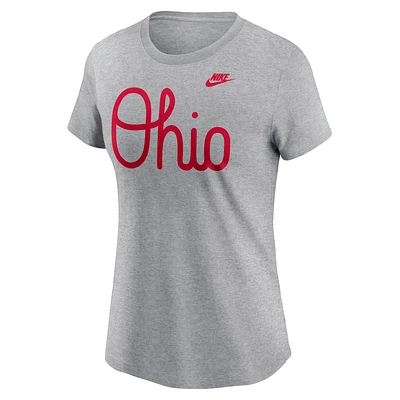 Ohio State Buckeyes Retro Script Women's Nike College T-Shirt