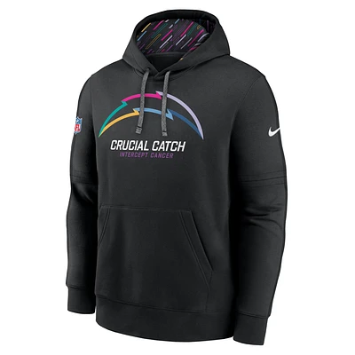 Los Angeles Chargers Crucial Catch Club Men's Nike NFL Pullover Hoodie