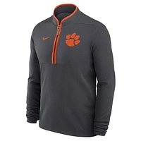 Clemson Tigers Victory Men's Nike Dri-FIT College 1/2-Zip Long-Sleeve Top