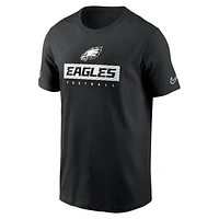 Philadelphia Eagles Sideline Team Issue Men's Nike Dri-FIT NFL T-Shirt