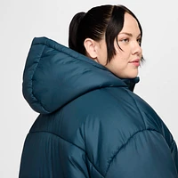 Nike Sportswear Classic Puffer Women's Therma-FIT Loose Hooded Jacket (Plus Size)