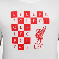 Liverpool FC Men's Nike Soccer Checkered T-Shirt