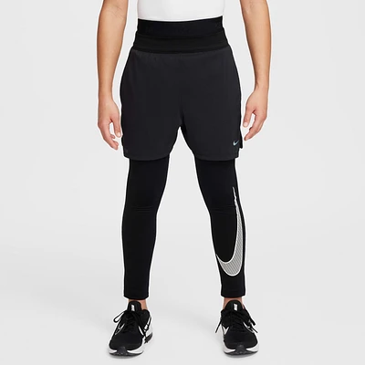 Nike Pro Warm Big Kids' (Boys') Dri-FIT Training Tights