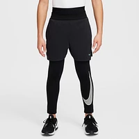 Nike Pro Warm Big Kids' (Boys') Dri-FIT Training Tights