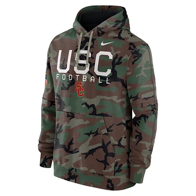 USC Trojans Military Appreciation Club Men’s Nike College Pullover Hoodie