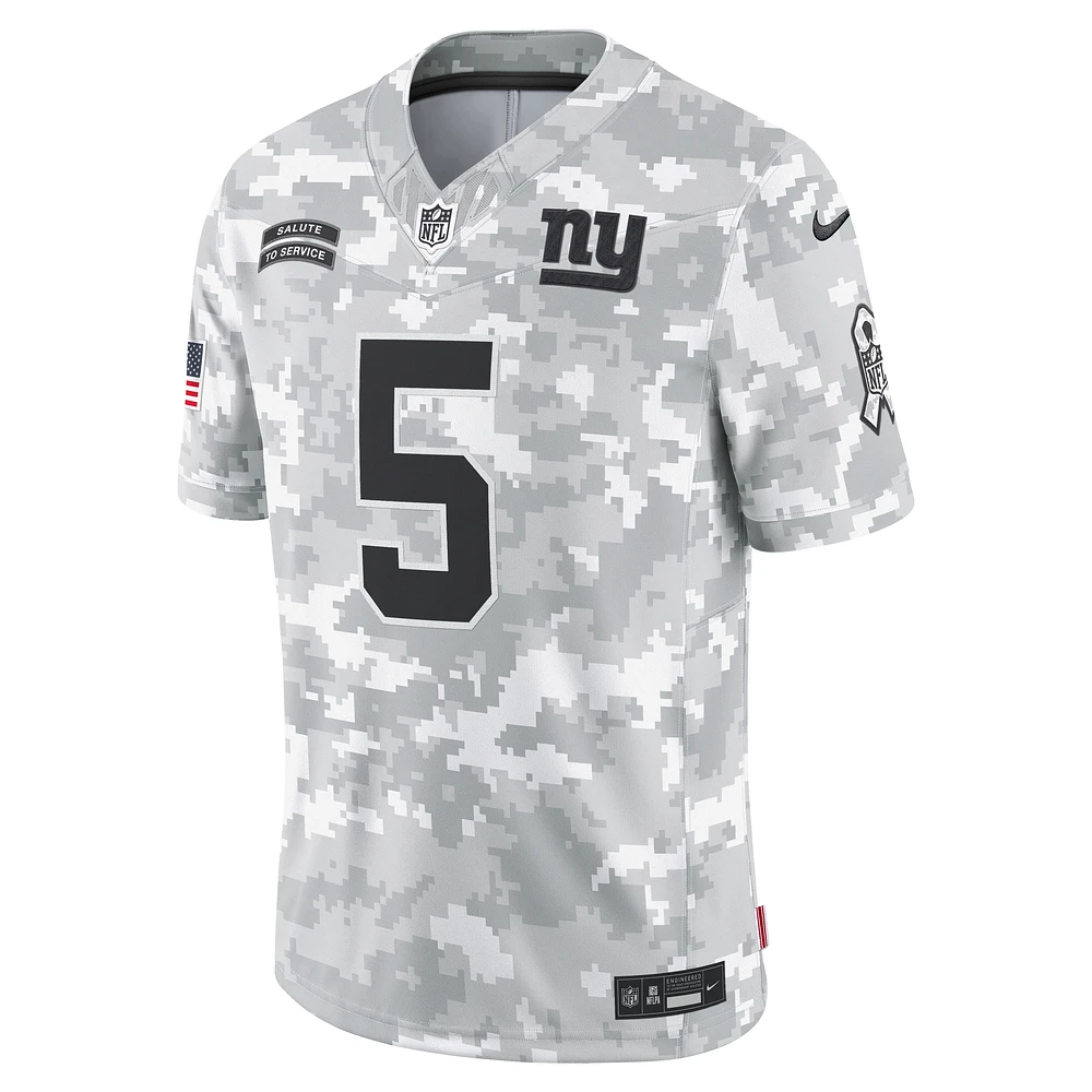 Lawrence Taylor New York Giants Salute to Service Men's Nike Dri-FIT NFL Limited Jersey