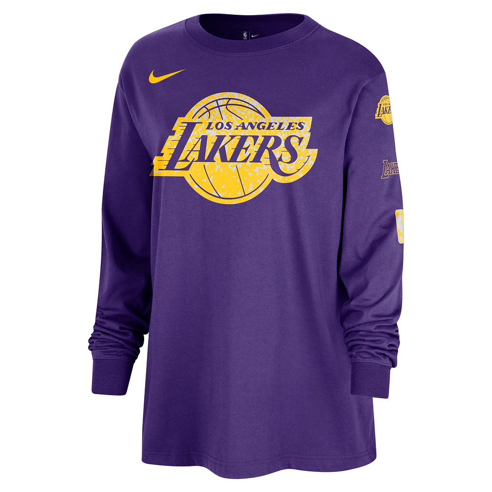 Los Angeles Lakers Essential Women's Nike NBA Long-Sleeve T-Shirt