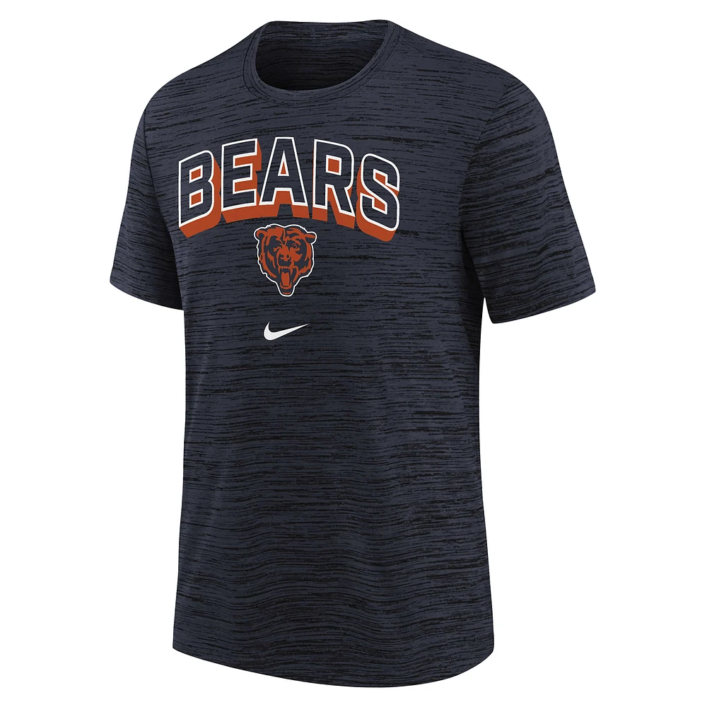 Chicago Bears Sideline Velocity Big Kids’ Nike Dri-FIT NFL T-Shirt