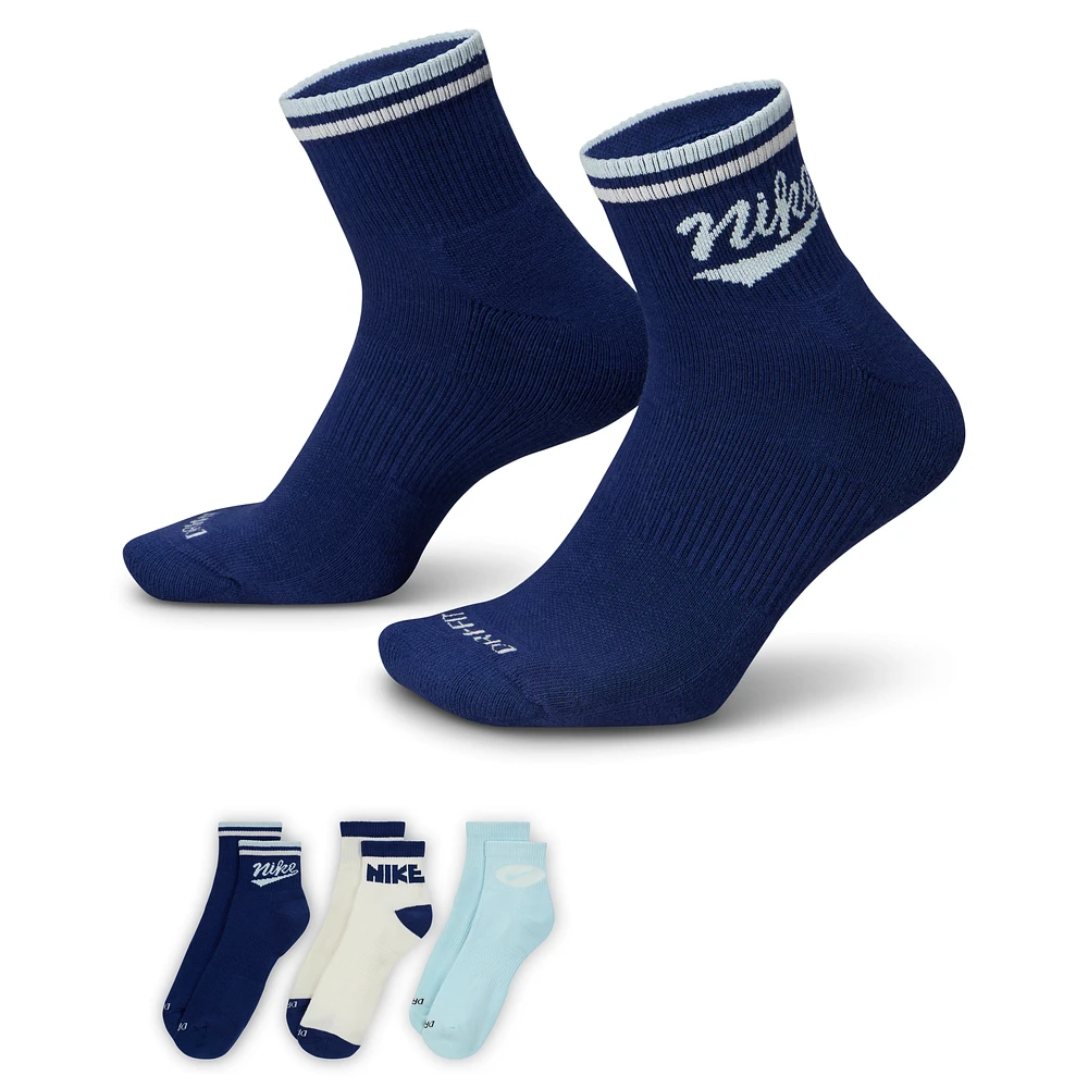 Nike Everyday Plus Ankle Socks (3 Pairs)