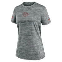 Kansas City Chiefs Sideline Team Issue Velocity Women's Nike Dri-FIT NFL T-Shirt