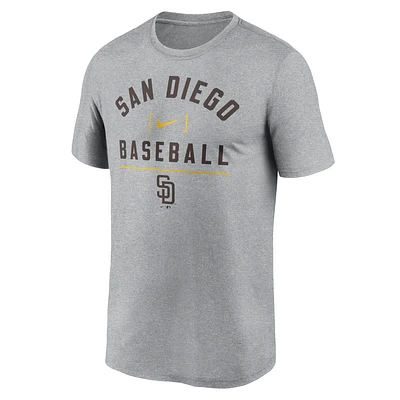 San Diego Padres Arch Baseball Stack Men's Nike Dri-FIT MLB T-Shirt