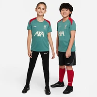 Liverpool FC Strike Big Kids' Nike Dri-FIT Soccer Short-Sleeve Knit Top