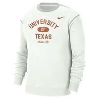 Texas Men's Nike College Crew-Neck Top