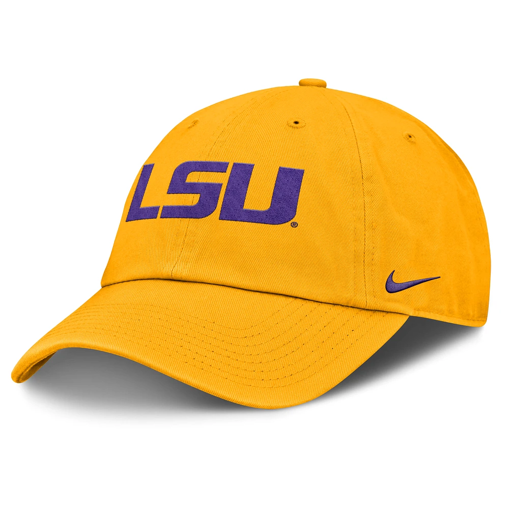 LSU Tigers Primetime Club Men's Nike College Adjustable Hat