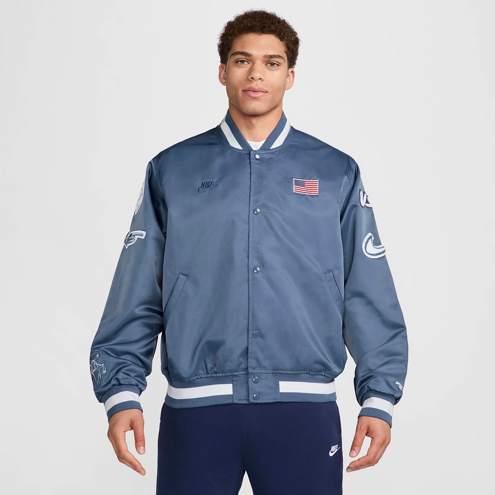 USA Dugout Men's Nike Breaking Satin Jacket