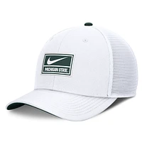 Michigan State Spartans On-Field Swoosh Men's Nike Dri-FIT College Trucker Adjustable Hat