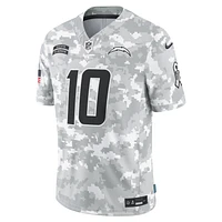 Justin Herbert Los Angeles Chargers Salute to Service Men's Nike Dri-FIT NFL Limited Jersey