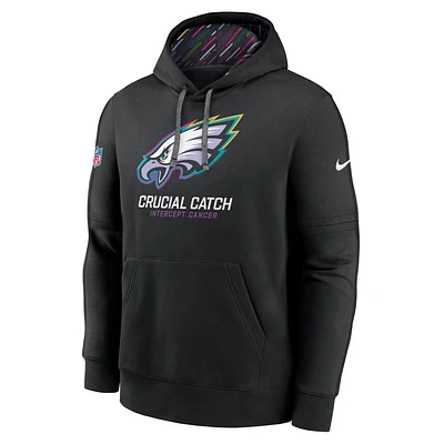 Philadelphia Eagles Crucial Catch Club Men's Nike NFL Pullover Hoodie