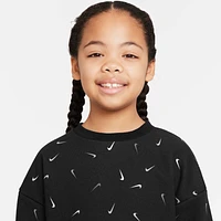 Nike Snack Pack Icon Crew Little Kids' Top