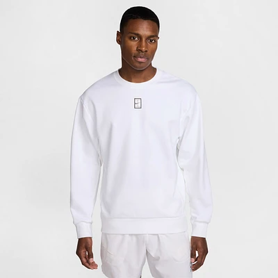 NikeCourt Heritage Men's Dri-FIT Fleece Crew