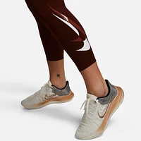 Nike Swoosh Run Women's 7/8 Mid-Rise Graphic Running Leggings