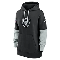 Las Vegas Raiders Sideline Essential Women's Nike NFL Pullover Hoodie