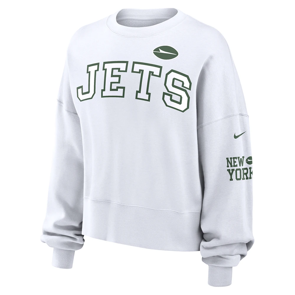 New York Jets Women's Nike NFL Pullover Crew