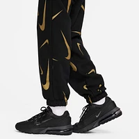 Nike Sportswear Women's High-Waisted Fleece Printed Joggers