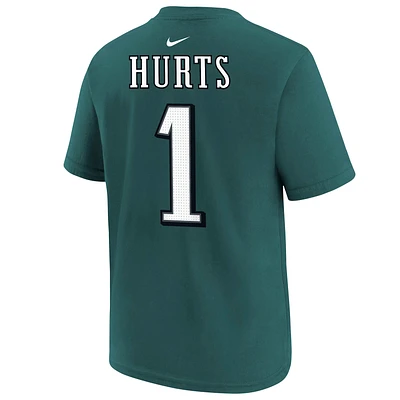 Jalen Hurts Philadelphia Eagles Super Bowl LIX Big Kids' Nike NFL T-Shirt