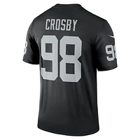 Brock Bowers Las Vegas Raiders Men's Nike Dri-FIT NFL Legend Jersey