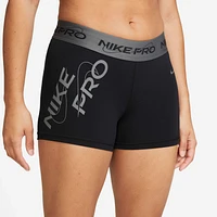 Nike Pro Women's Mid-Rise 3" Graphic Shorts