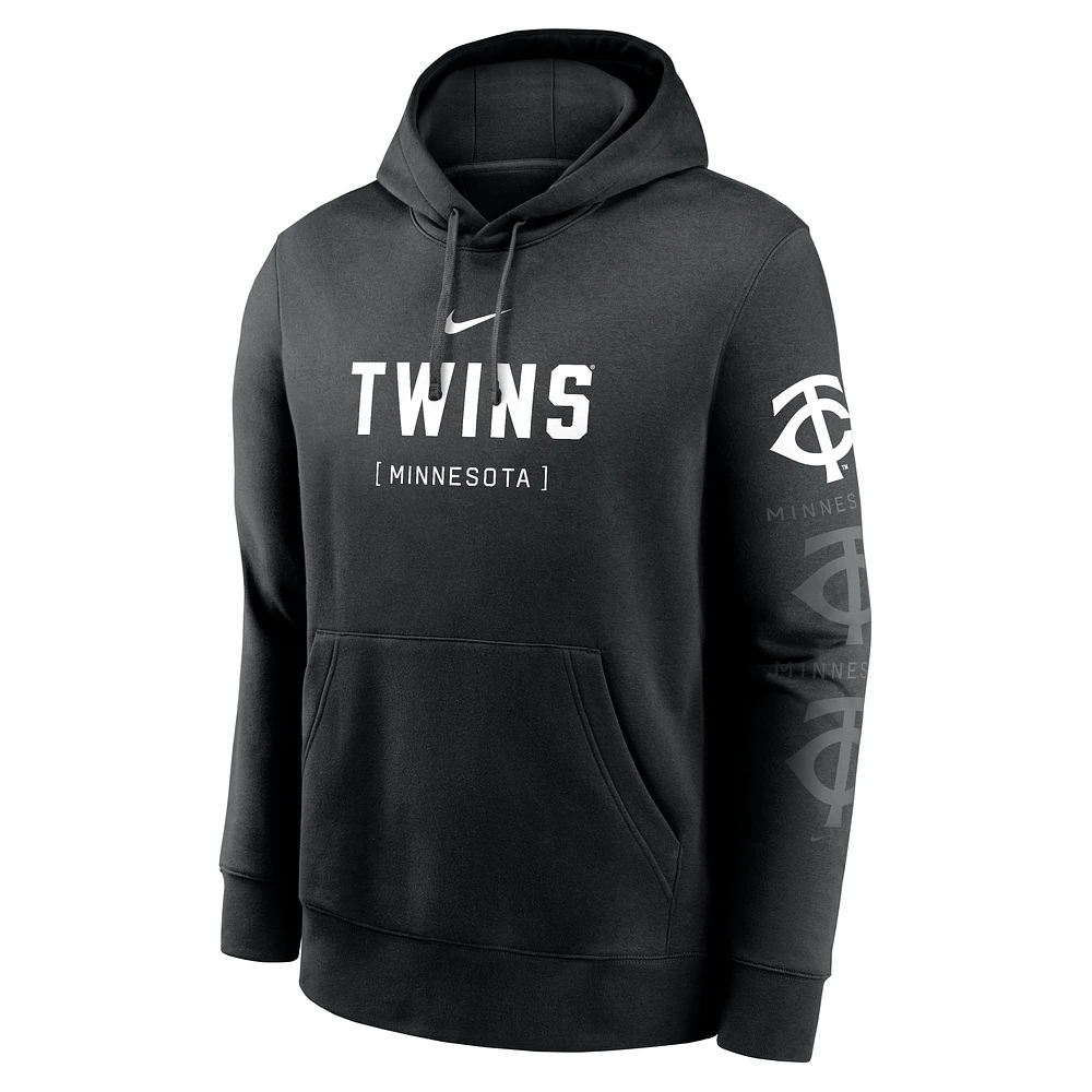 Minnesota Twins Fashion Club Men's Nike MLB Pullover Hoodie