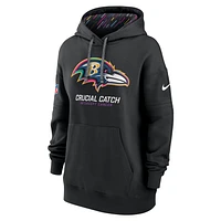 Baltimore Ravens Crucial Catch Club Women's Nike NFL Pullover Hoodie