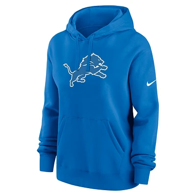 Detroit Lions Club Women's Nike NFL Pullover Hoodie