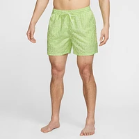 Nike Swim Breaker Swoosh logo Link Men's 5" Fully Lined Volley Shorts