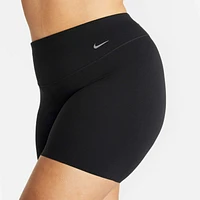 Nike Zenvy Women's Gentle-Support High-Waisted 8" Biker Shorts (Plus Size)