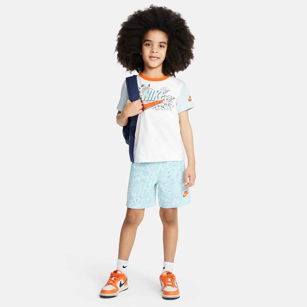 Nike Sportswear Create Your Own Adventure Baby (12-24M) T-Shirt and Shorts Set