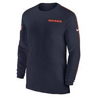 Chicago Bears Sideline Coach Men's Nike Dri-FIT NFL Long-Sleeve Top